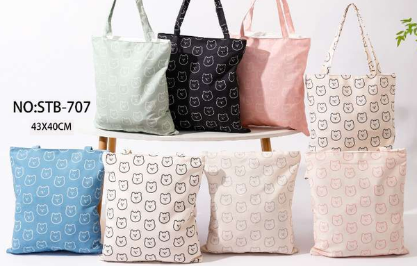 BOLSO TOTE MULTIUSOS ALGODON 40x43cm