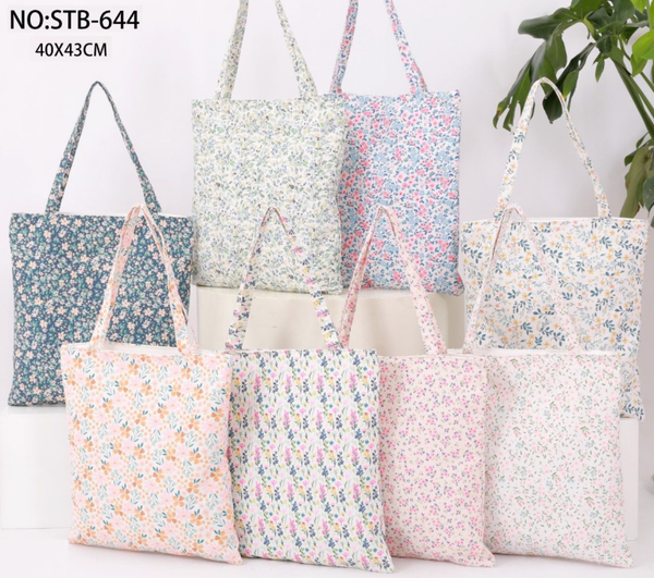 BOLSO TOTE MULTIUSOS ALGODON 40x43cm