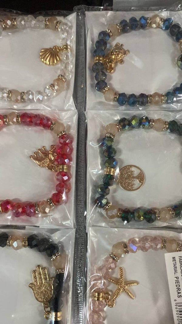 PULSERA CUENTAS ADORNOS (12)