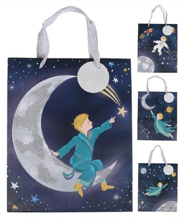 BOLSA REGALO CARTON NIÑO LUNA (12)