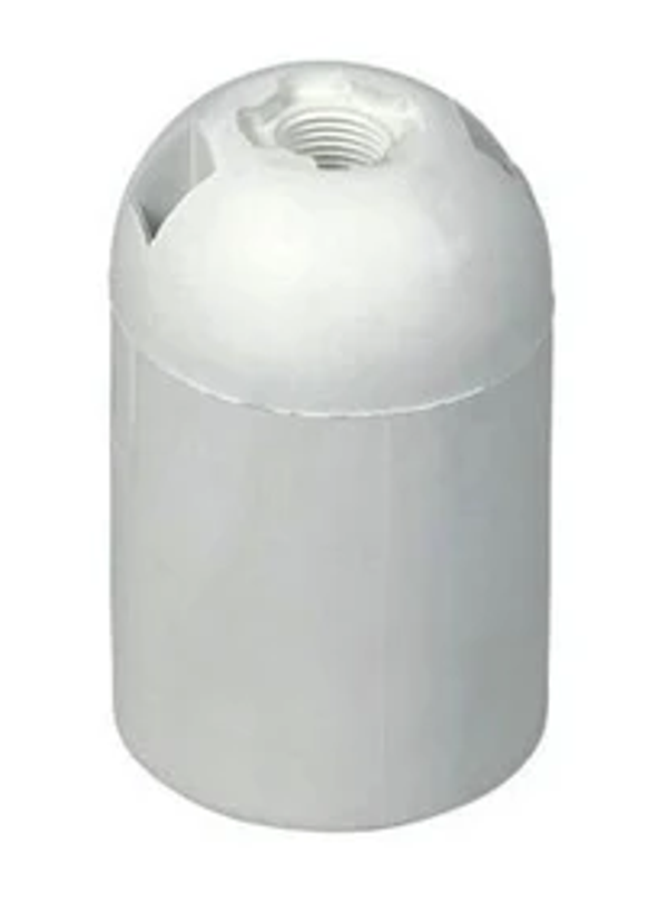 PORTALAMPARAS E27 BLANCO (10)