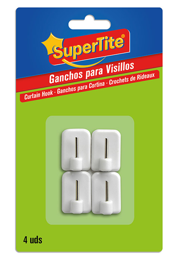GANCHO VISILLO 4ud BLISTER (12)