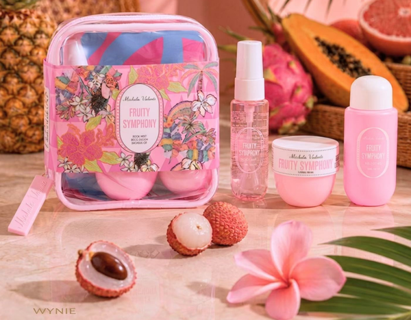 NECESER BRUMA+CREMA+GEL FRUITY SYMPHONY WYNIE