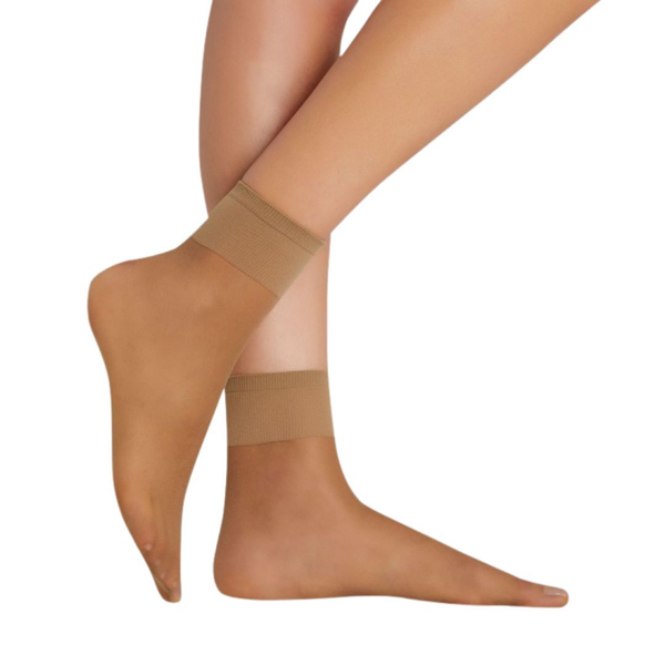 CALCETIN TOBILLERO LYCRA 20DEN 3PARES (12)
