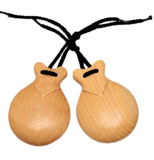 CASTAÑUELAS MADERA EXPOSITOR (24)