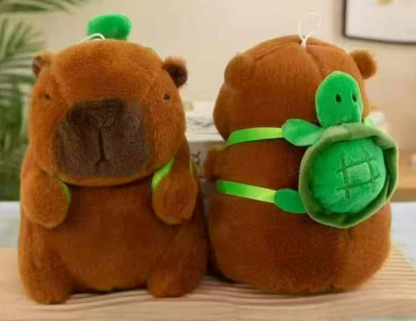 PELUCHE CAPYBARA MEDIANO 25cm