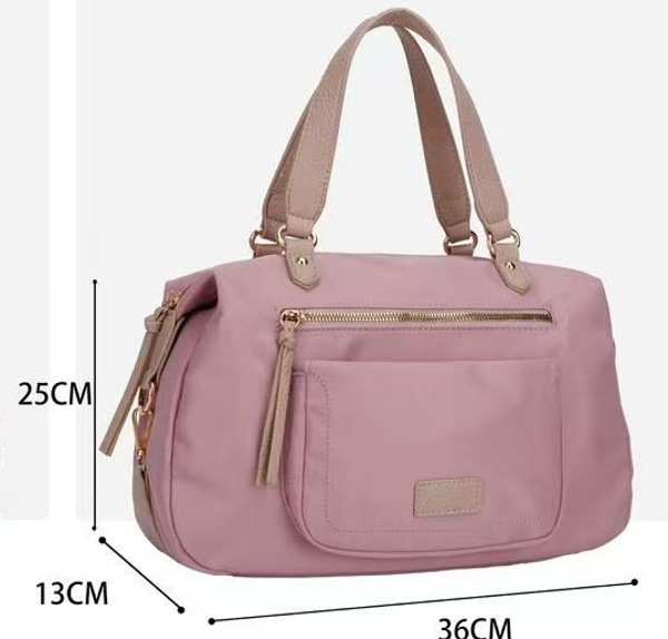 BOLSO MALETA LISO 2CREMALLERAS 36x25cm