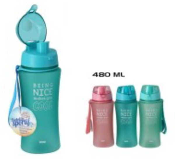 BOTELLA SPORT BOROSILICATO TAPON 480ml