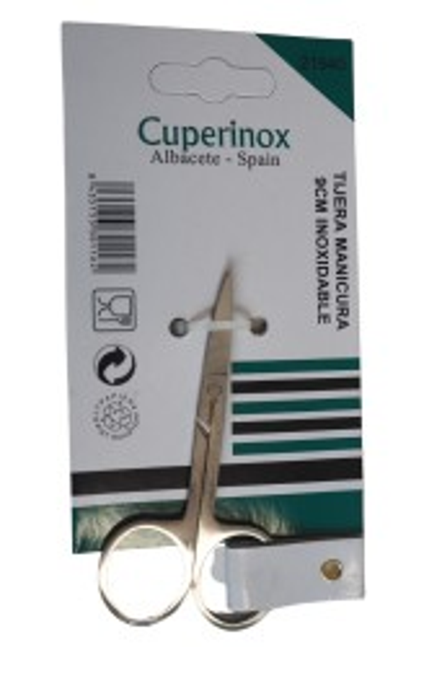 TIJERA MANICURA INOX. CUPERINOX 9cm