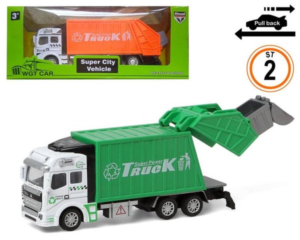 CAMION BASURA FRICCION CAJA 38x18cm