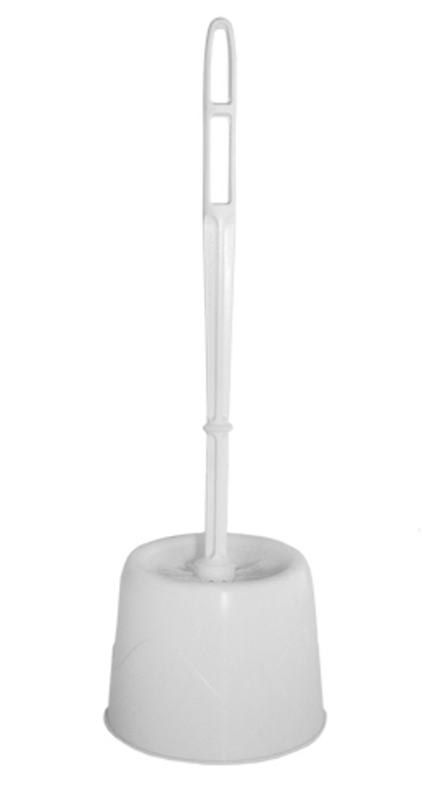 ESCOBILLERO WC SOPORTE BLANCO