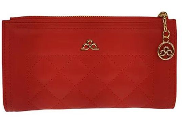 CARTERA SRA. PESPUNTES ALARGADA 19x10cm