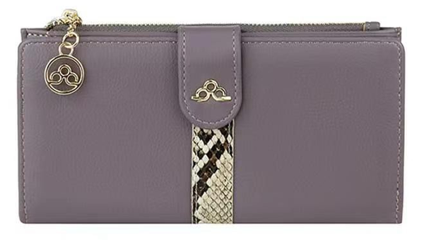 CARTERA SRA. ALARGADA LISA 19x10cm