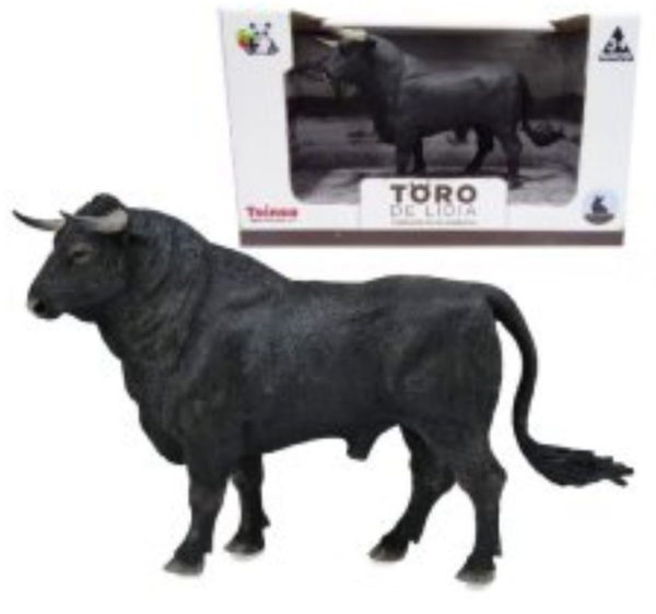 FIGURA RESINA TORO DE LIDIA CAJA