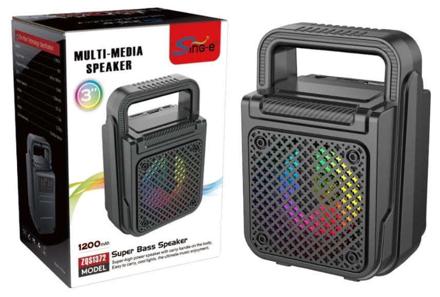 ALTAVOZ BLUETOOTH 1VIA 18cm
