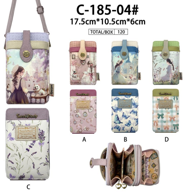 BOLSO PORTA MOVIL SWEET CANDY 18x11cm