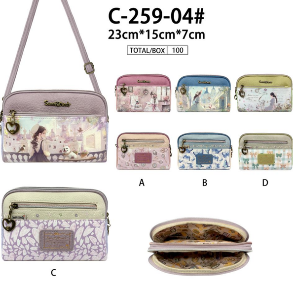 BOLSO COLGAR SWEET CANDY 23x15cm