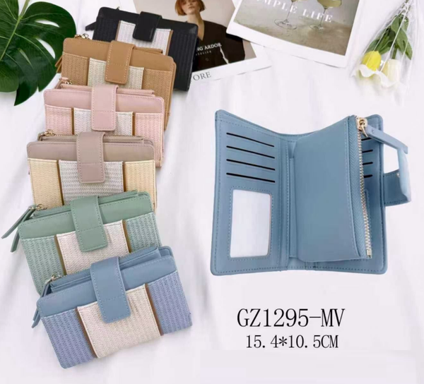 CARTERA SRA. SUAVE BICOLOR 16x11cm