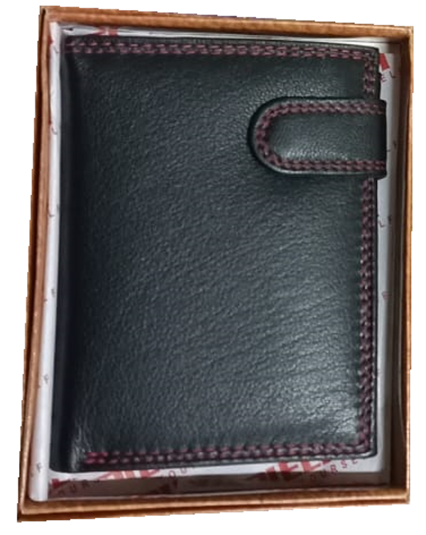 CARTERA CRO. PIEL PESPUNTES PIELITI 11x9cm