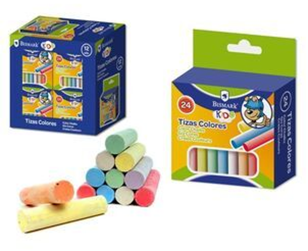 TIZAS COLORES 24ud BISMARK (12)