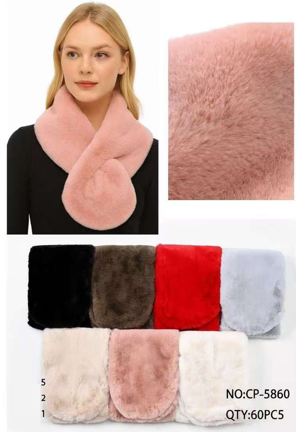 CUELLO PELO COLORES SURTIDOS