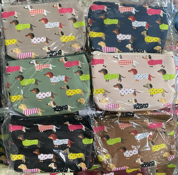 MONEDERO CREMALLERA PERRITOS 10x9cm (12)