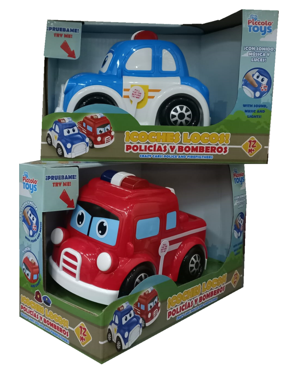 COCHES LOCOS ACCION POLICIA/BOMBEROS