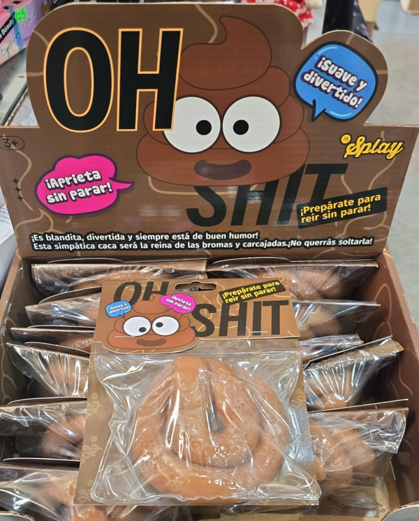 SQUISHY CACA BOLSA OH SHIT