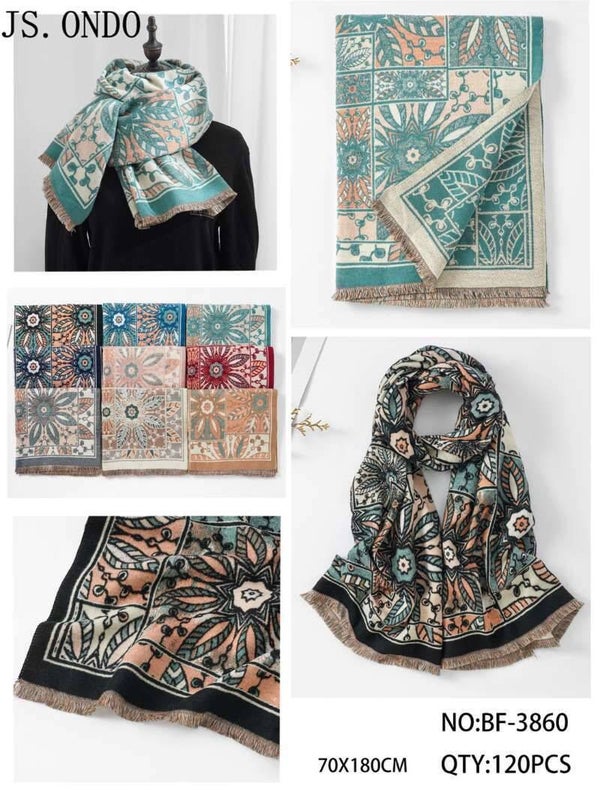 PAÑUELO SRA. FINO DECORADO