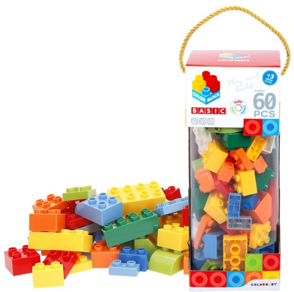 CUBO BLOQUES CONSTRUCCION 60pz