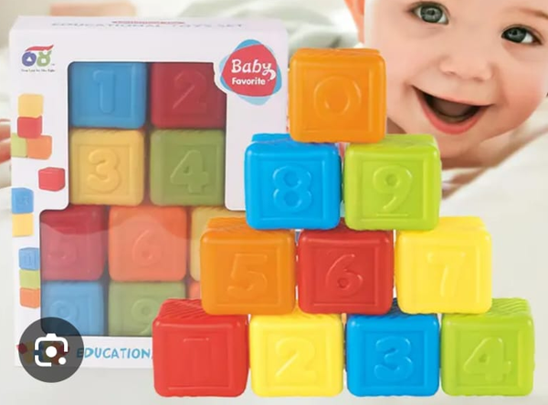 JUEGO CUBOS BEBE 10pz CAJA