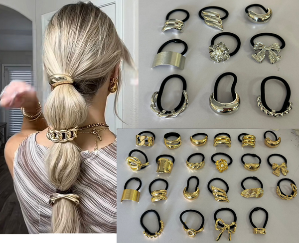 COLETERO BISUTERIA PLATEADO/DORADO (12)