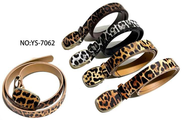 CINTURON SRA. LEOPARDO HEBILLA