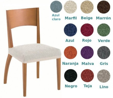 COJIN FUNDA SILLA CON ELASTICO