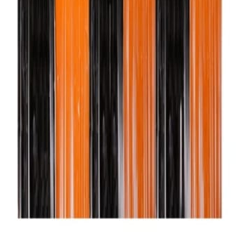 CORTINA FLECOS HALLOWEEN 1x2m