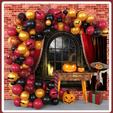 GLOBOS SET MURAL HALLOWEEN 3m