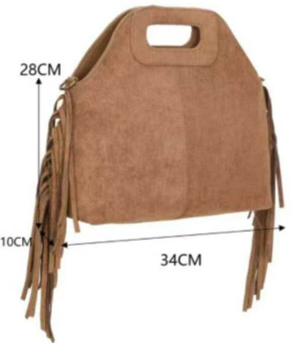 BOLSO CUADRADO ANTELINA 34x28cm