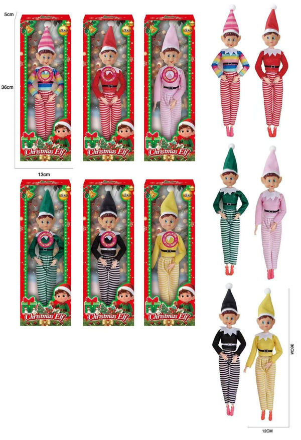 FIGURA ELFO ROPA 36cm CAJA