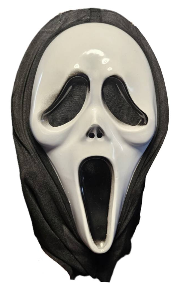 MASCARA PLASTICO SCREAM HALLOWEEN