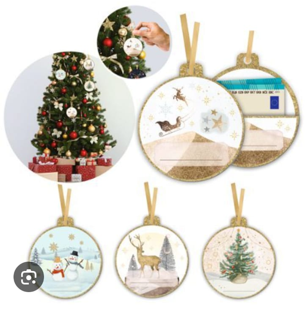 TARJETA BILLETERO COLGANTE NAVIDAD (48)