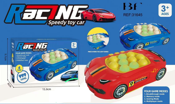 JUEGO MEMORIA ELECTRONICO COCHE