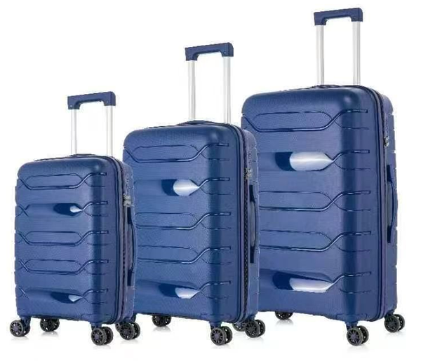 MALETA 4RUEDAS RIGIDA ABS LISA SET3 PIEZAS