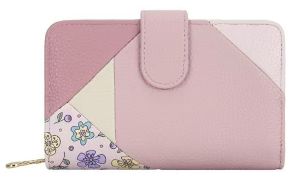 CARTERA SRA. ALARGADA COLORES 16x10cm