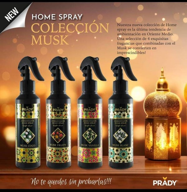 AMBIENTADOR SPRAY PRADY HOME MUSK 220ml
