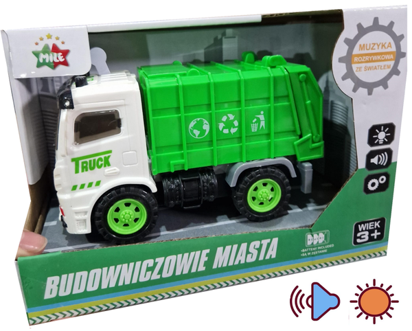 CAMION BASURA ACCION LUZ/SONIDO