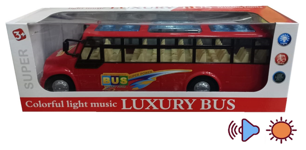 AUTOBUS LUXURY ACCION LUZ/SONIDO