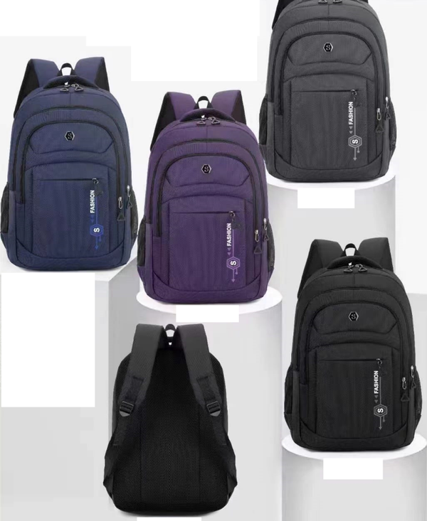 MOCHILA JUVENIL 4CREMALLERAS 47x32cm