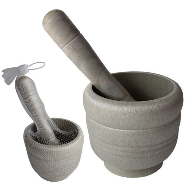 MORTERO RESINA GRIS 10x10cm