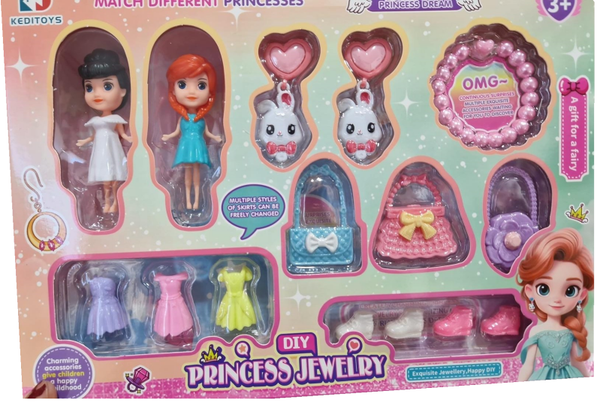 MUÑECAS COMPLEMENTOS CAJA