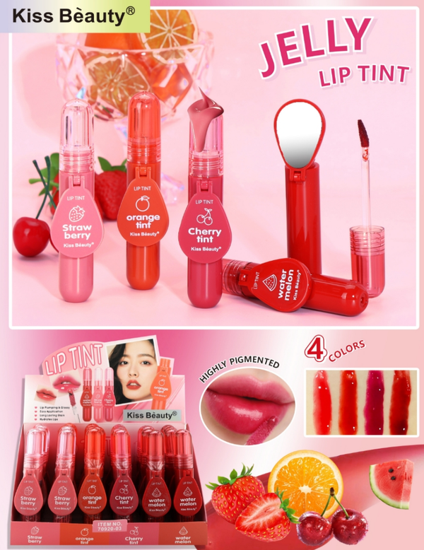 BRILLO LABIOS SABORES ESPEJO KISS BEAUTY (24)